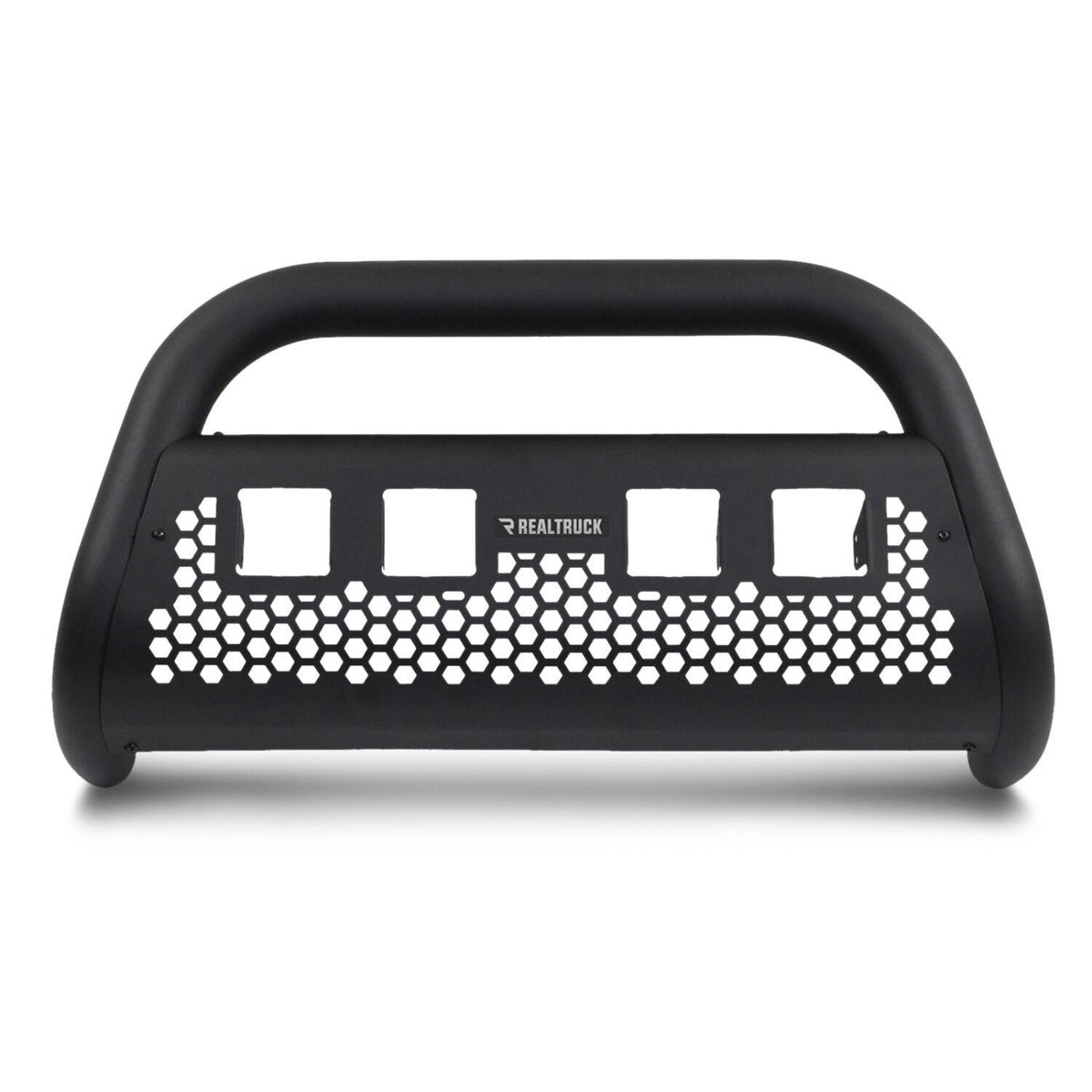 Go Rhino RC2 LR - 4 lights - Complete kit: Front guard + Brackets (Silverado 1500) - 55184T