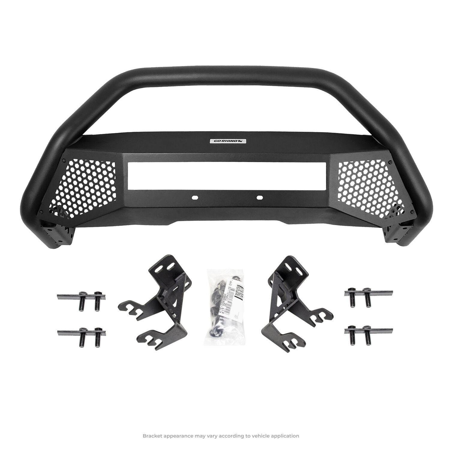 Go Rhino Rc4 Lr Light Ready Bull Bar With Mounting Brackets Kit (2009-2023 Ram 1500, Ram 1500 Classic, Dodge Ram 1500) - 546860T