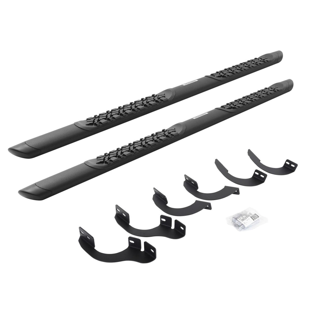 Go Rhino V-Series V3 Aluminum Side Steps and Mounting Brackets Kit -Textured Black (2014-2022 4Runner) - V3442568T