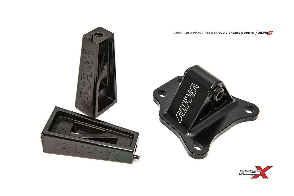 AMS Performance Alpha Performance R35 Gtr Race X Solid Engine Mount System - ALP.07.03.0012-1