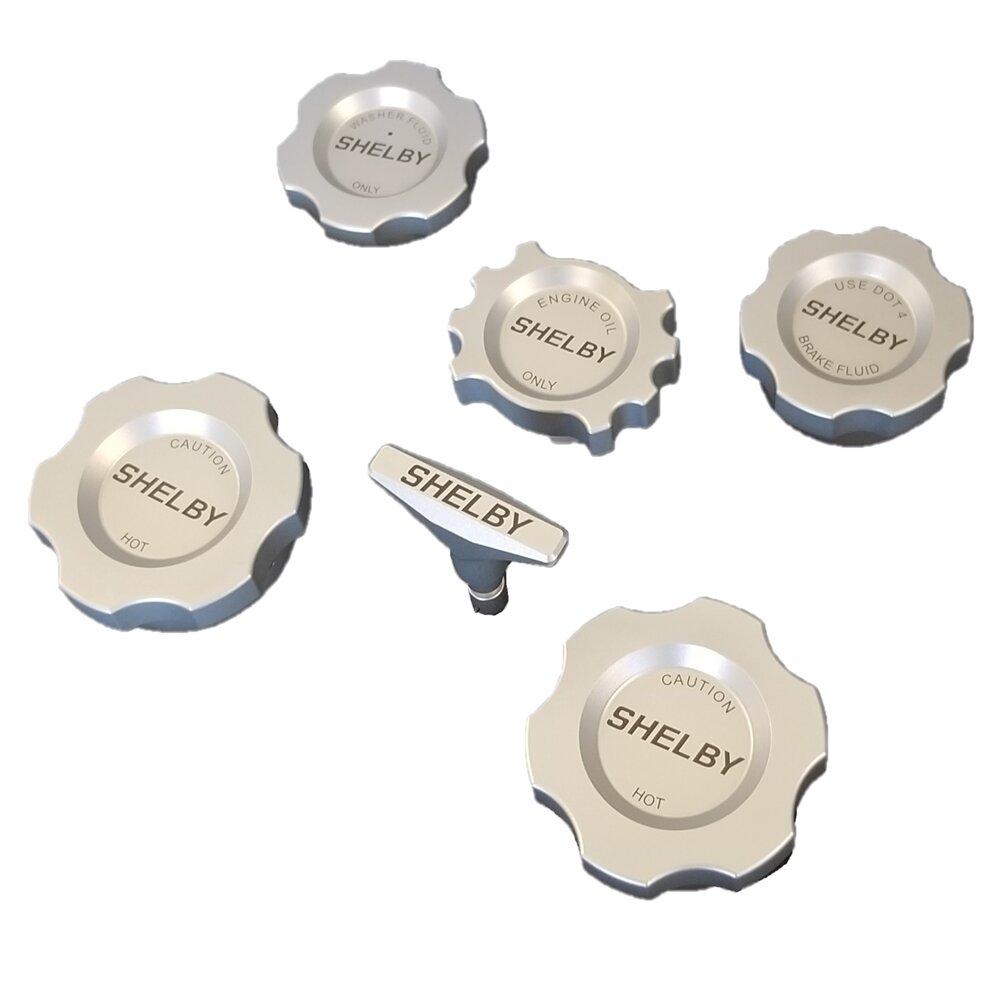 Shelby Performance Parts 20-'21 Shelby GT500 6 Piece Engine Cap Set - GT0067