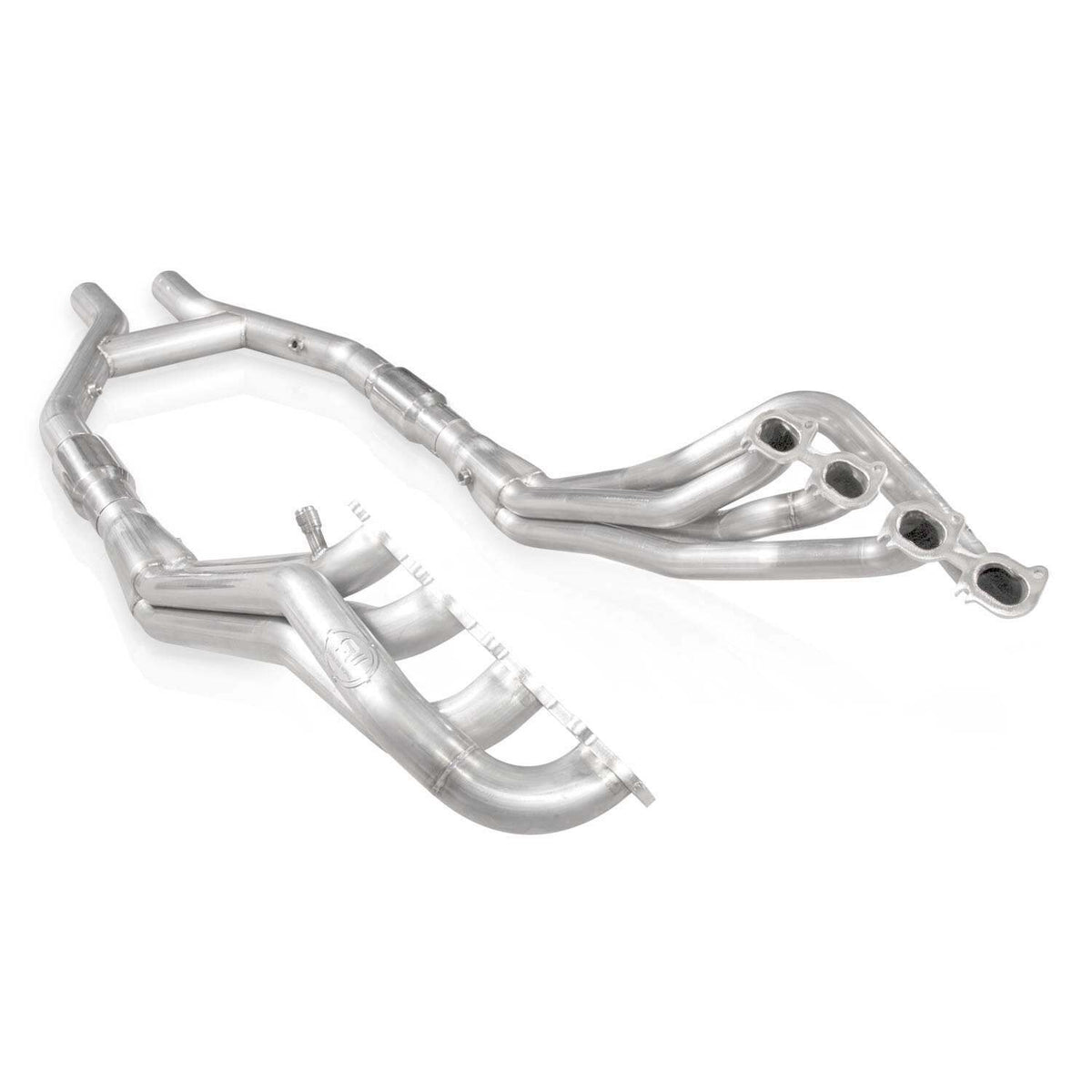 Stainless Works 07-2010 Shelby GT500 1-7/8" Long Tube Headers with Catted H Pipe (Factory Connect)