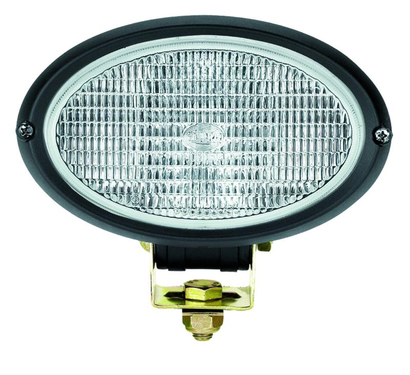 Hella Oval 100 Halogen Work Lamp (Cr) - H15161001