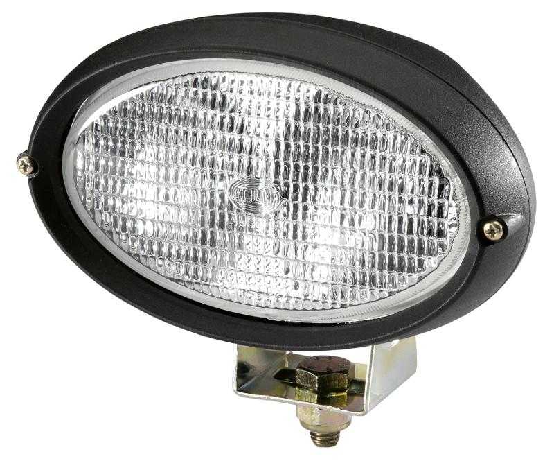 Hella Oval 100 Halogen Double Beam Work Lamp (Cr) - H15161021