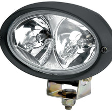Hella Oval 100 Halogen Double Beam Work Lamp (Lr) - H15161031