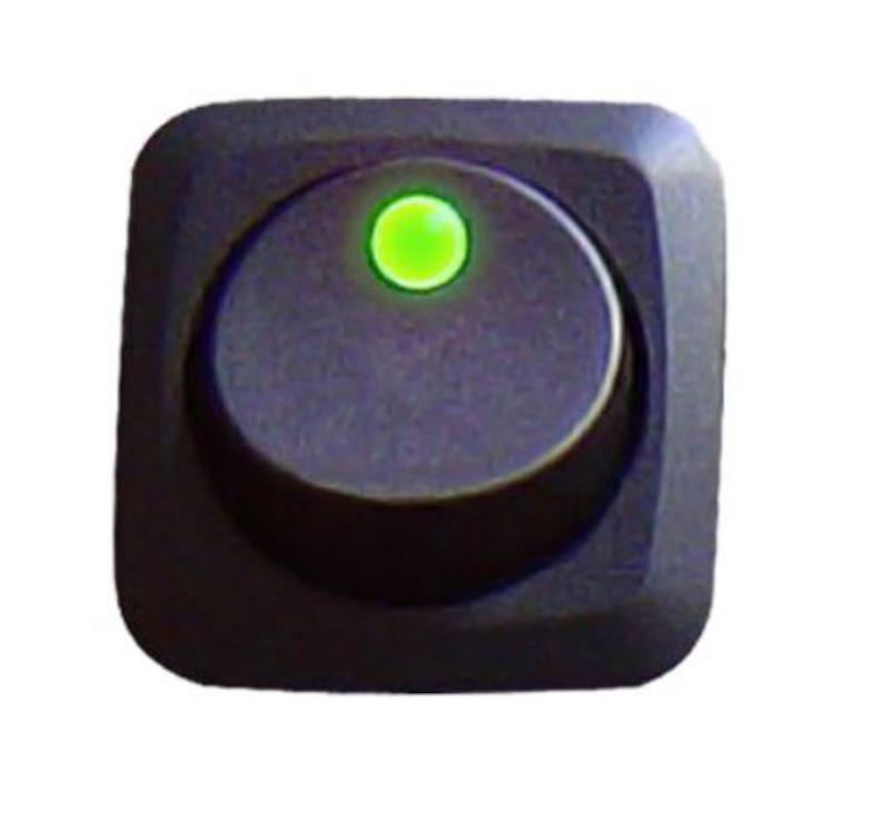 Hella Switch Rocker Spst Led Green - H61923001