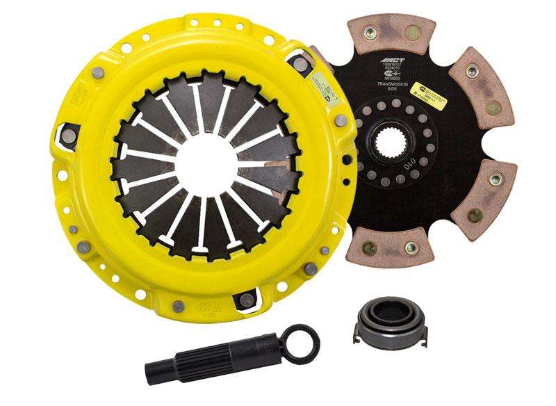 ACT Clutches HD/Race Rigid 6 Pad (1997-1999 Acura CL,1992-2001 Prelude,1990-2002 Accord) - HA3-HDR6