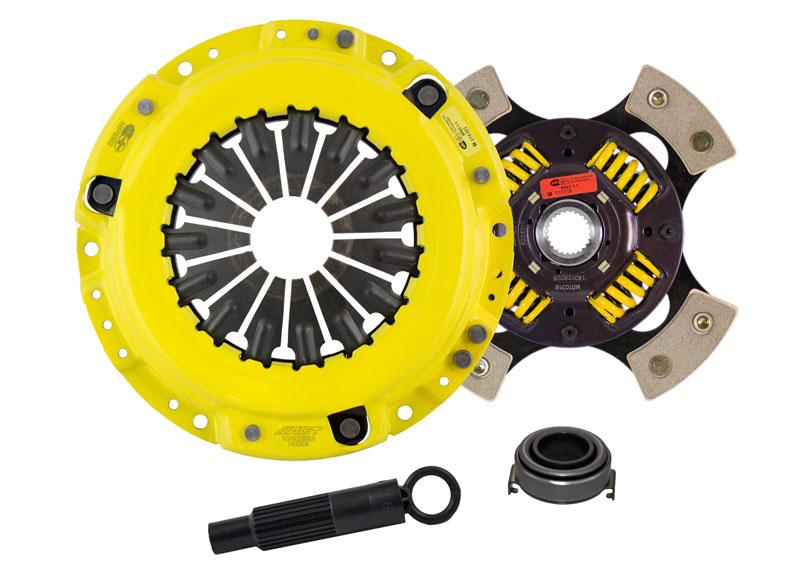 ACT Clutches XT/Race Sprung 4 Pad (1992-2001 Prelude,1997-1999 Acura CL,1990-2002 Accord) - HA3-XTG4