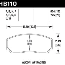 Hawk Street Brake Pads - HB110Z.654