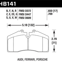 Hawk Er-1 Disc Brake Pad - HB141D.650