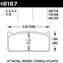 Hawk Motorsports Brake Pads - HB167W.778