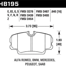 Hawk Street Brake Pads - HB195Z.640