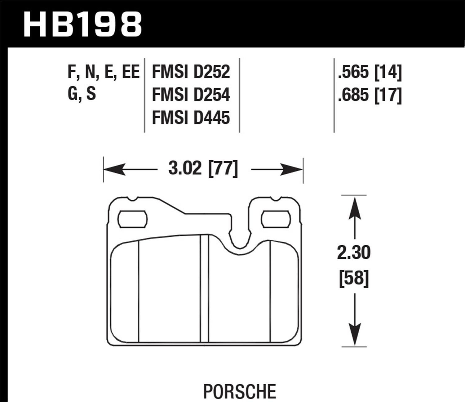 Hawk HP Plus - HB198N.565