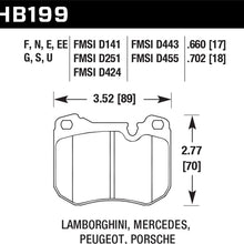 Hawk HP Plus Disc Brake Pad - HB199N.660