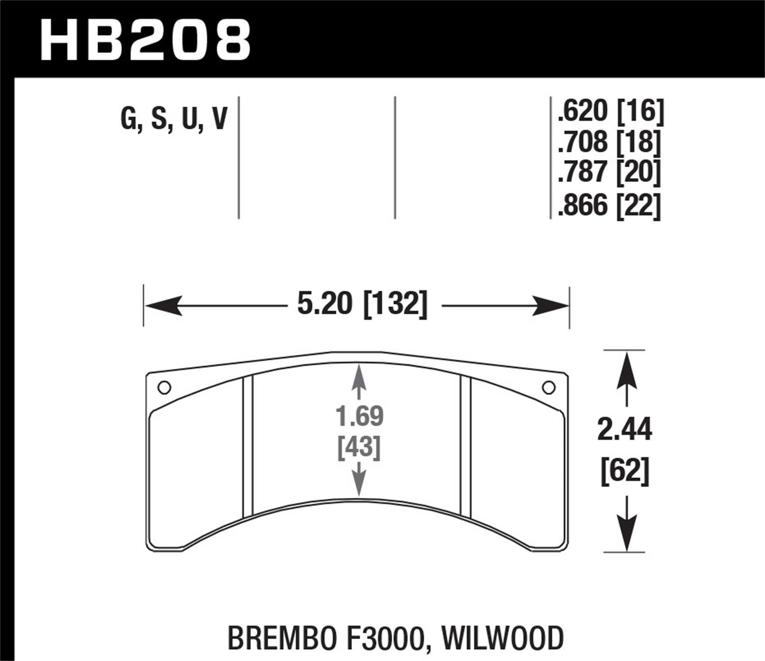 Hawk DTC-70 - HB208U.620