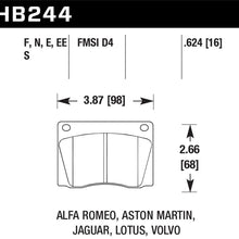 Hawk Er-1 Disc Brake Pad - HB244D.624