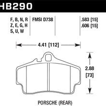 Hawk Street Brake Pads - HB290B.606