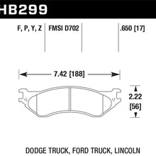 Hawk 99-04 Lightning HPS Street Pads (Front)
