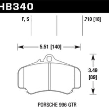 Hawk Street Brake Pads - HB340F.710