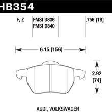 Hawk Street Brake Pads - HB354Z.756A