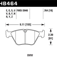 Hawk Street Brake Pads - HB464Y.764