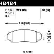 Hawk Muatang Blue Race Brake Pads (Front)