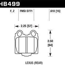 Hawk Street Brake Pads - HB499Z.610
