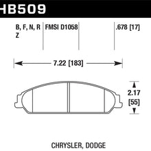Hawk Street Brake Pads - HB509F.678