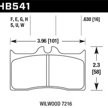 Hawk Motorsports Brake Pads - HB541G.630