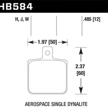 Hawk Street Brake Pads - HB584B.485