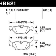 Hawk Street Brake Pads - HB621Z.638
