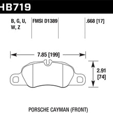 Hawk Motorsports Brake Pads - HB719Q.668