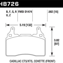Hawk Er-1 Disc Brake Pad - HB726D.582