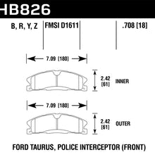 Hawk Street Brake Pads - HB826Z.708