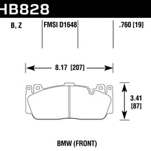 Hawk Dtc-60 Disc Brake Pad - HB828G.760