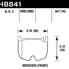 Hawk Street Brake Pads - HB841B.641