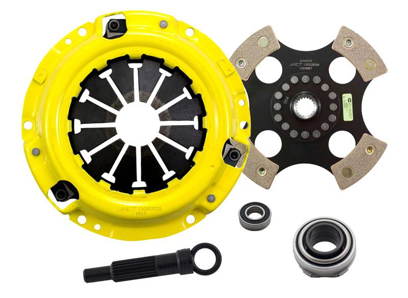 ACT Clutches HD/Race Rigid 4 Pad (1989-1989 Civic,1989-1989 CRX) - HC3-HDR4