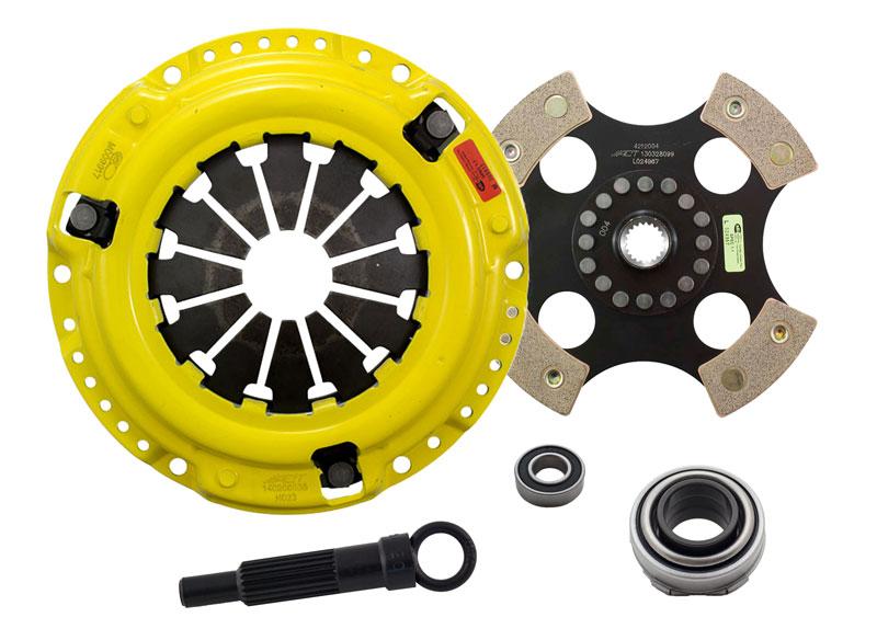 ACT Clutches HD/Race Rigid 4 Pad (1989-1991 CRX,1989-1991 Civic) - HC4-HDR4