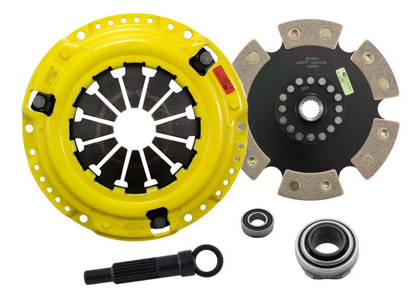 ACT Clutches HD/Race Rigid 6 Pad (1989-1991 CRX,1989-1991 Civic) - HC4-HDR6