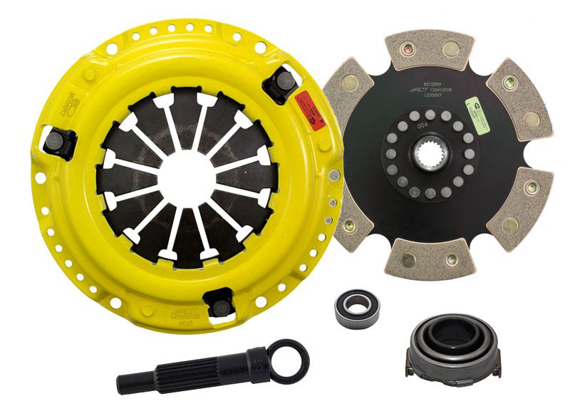 ACT Clutches HD/Race Rigid 6 Pad (1992-2005 Civic,1997-2005 Acura EL,1993-1997 Civic del Sol) - HC5-HDR6