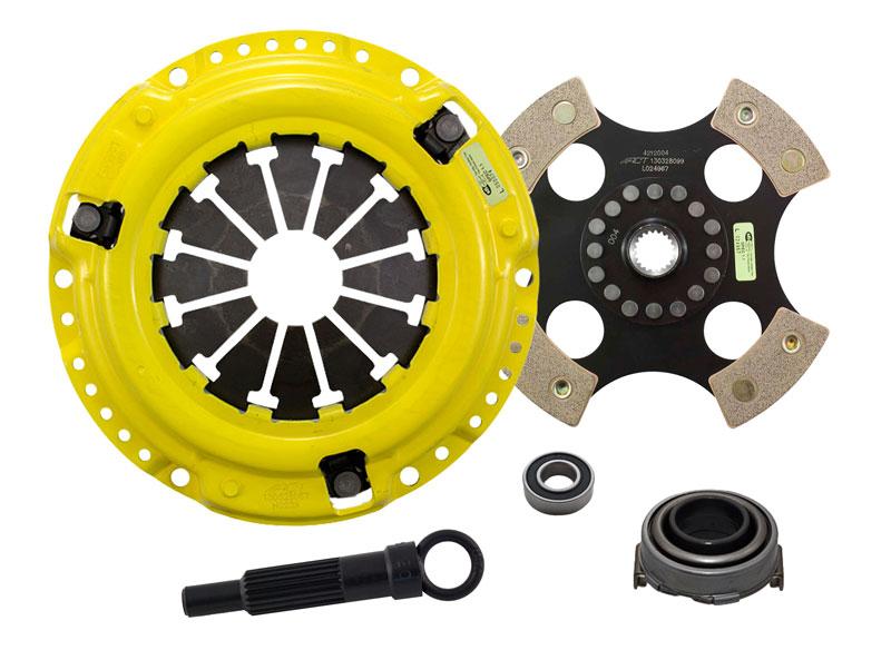 ACT Clutches XT/Race Rigid 4 Pad (1992-2005 Civic,1997-2005 Acura EL,1993-1997 Civic del Sol) - HC5-XTR4