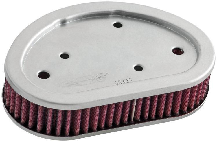K and N Filters Replacement Air Filter (2008-2015 Harley-Davidson Fitment) - HD-9608