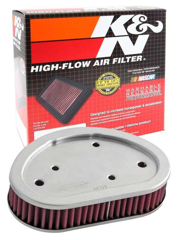 K and N Filters Replacement Air Filter (2008-2015 Harley-Davidson Fitment) - HD-9608
