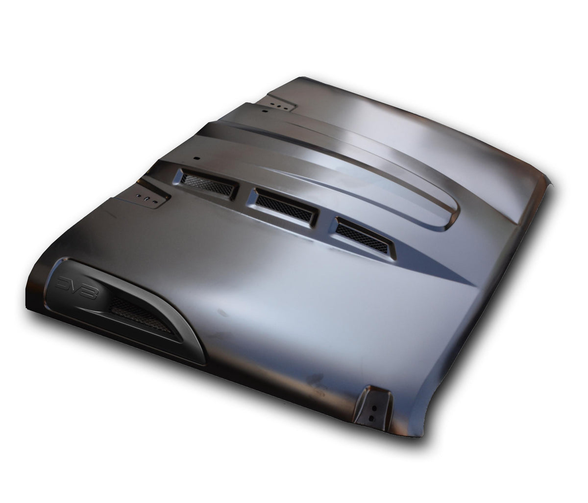 DV8 Offroad Hood; Heat Dispersion (2007-2018 Wrangler JK, Wrangler) - HDMB07-02