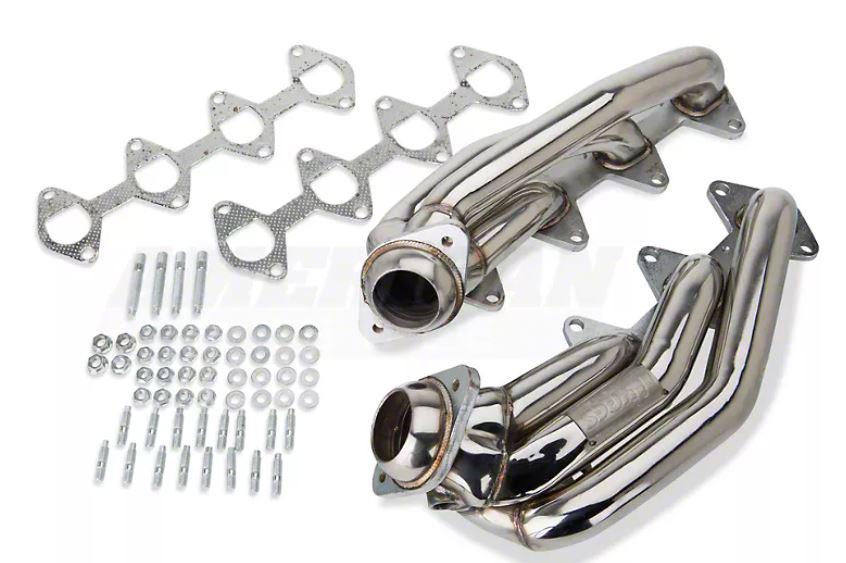 Pypes 2005-2010 Mustang GT Shorty Headers 304 Stainles - HDR54S