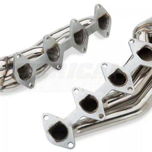 Pypes 2005-2010 Mustang GT Shorty Headers 304 Stainles - HDR54S