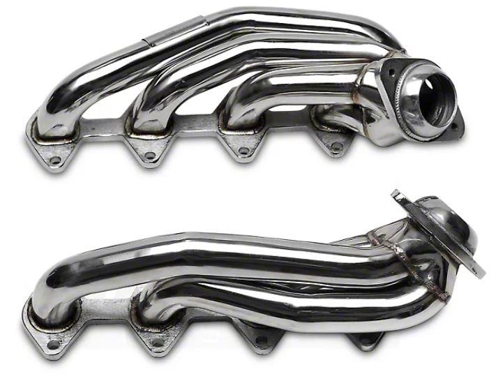 Pypes 2005-2010 Mustang GT Shorty Headers 304 Stainles - HDR54S