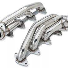 Pypes 2005-2010 Mustang GT Shorty Headers 304 Stainles - HDR54S