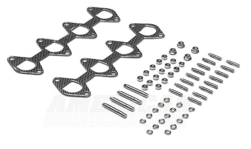 Pypes 2005-2010 Mustang GT Shorty Headers 304 Stainles - HDR54S