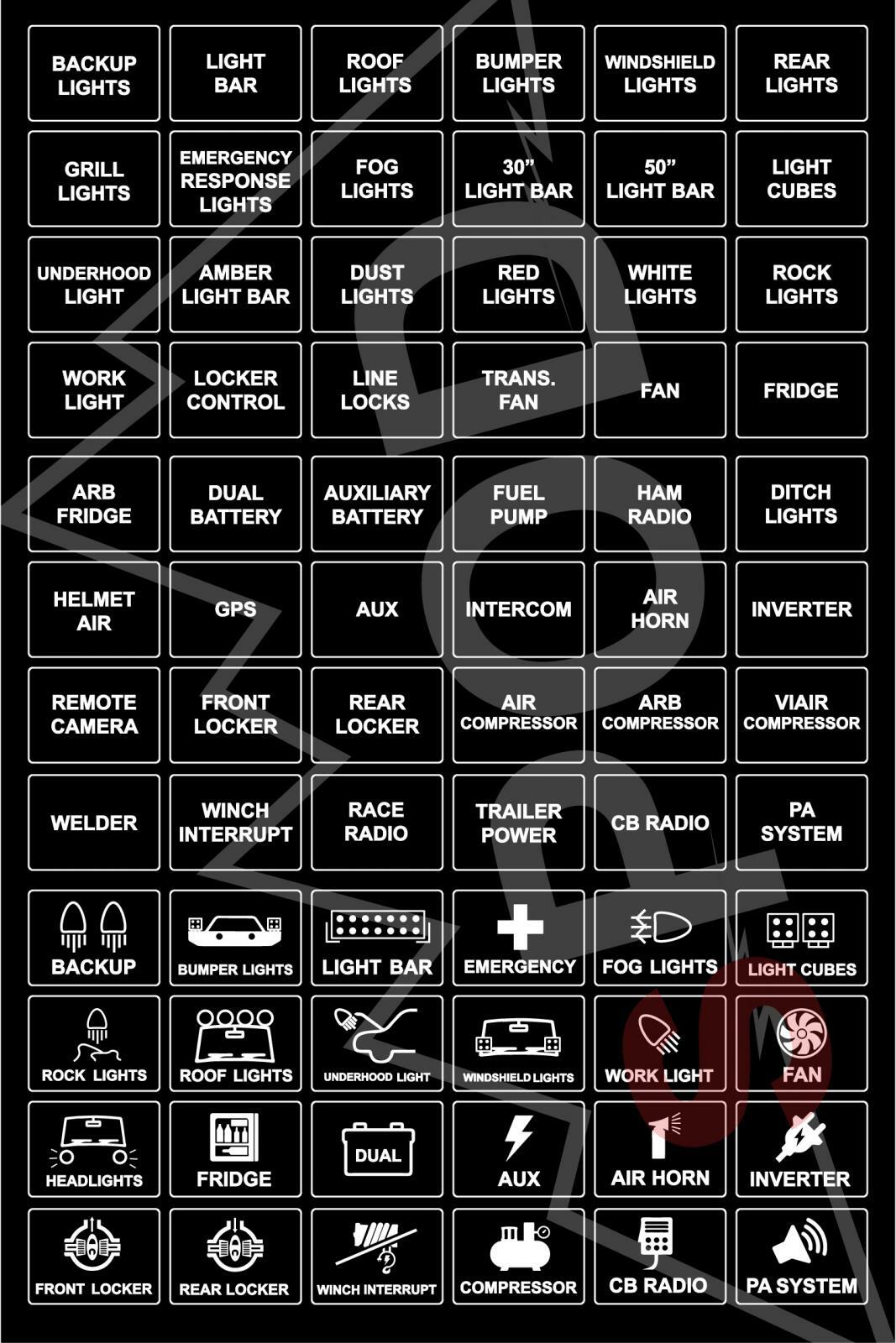 sPOD Labels - HD Legends